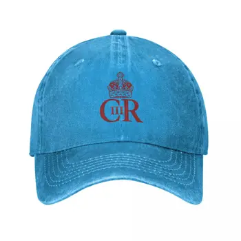 Royal Cypher King Charles III šiltovku Trucker Spp Horolezectvo Sun Hat Klobúk Pre Ženy a pre Mužov