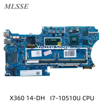 Používa sa Pre Hp Pavilion X360 14-DH Notebook Doska S I7-10510U CPU 18742-1 448.0GG02.0011 Doska