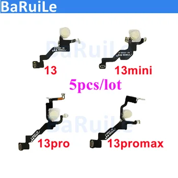 BaRuiLe 5 ks Pre iphone 14 13 Pro Max 12 Mini Blízkosti LED Flash Light FPC Senzor Flex Kábel Opravy Dielov