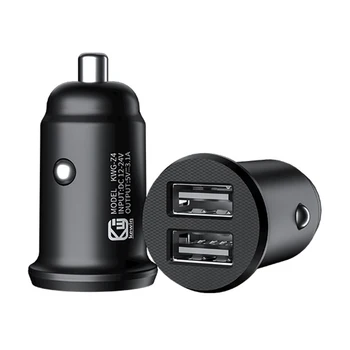Duálny USB Nabíjačka do Auta 12V 3.1 skratu Ochrana Prepäťová Ochrana Auto Príslušenstvo Univerzálne Telefón Nabíjacieho Adaptéra