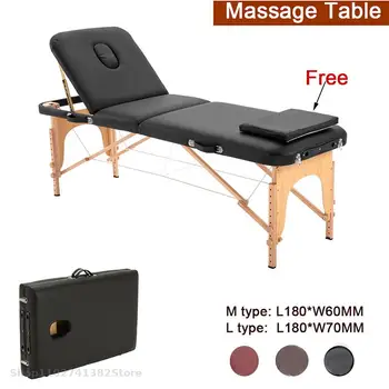 Skladacie masážne tabuľka Masážna Posteľ 3 Násobne masážna posteľ masérskom stole masáž, Masážne kreslo Mihalnice Masáž tabuľka