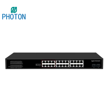 Fotón PTD1526-24P-2S 26 Gigabit Ethernet Switch S 24 Porty 10/100/1000M, Poe Switch