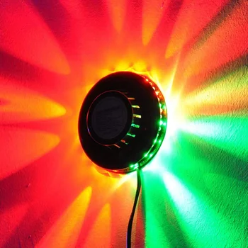 Mini 48 RGB LED Home Party Disco Par Fáze Podsvietenie Dekorácie na Stenu na Čítanie Slávnostné Vianočné Záhradné Dekorácie Svetla