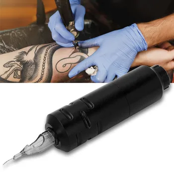 Tetovanie Wireless Power Supply Kit Rozhranie 1450mAh Moc Krátke Tetovanie Stroj Black Tattoo Pero Napájanie