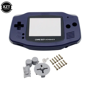 Nové Úplné Bývanie Shell pre Nintendo, Gameboy GBA Shell Prípade Pevného S Obrazovke Objektívu Náhradné pre Gameboy Advance Konzoly Bývanie