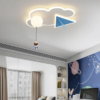 Cartoon Moderný Jednoduchý LED Stropné svietidlo Creative Cloud Povrchová Montáž Panel Lampa Pre Spálne Deti Miestnosti Krytý Domáce Dekorácie