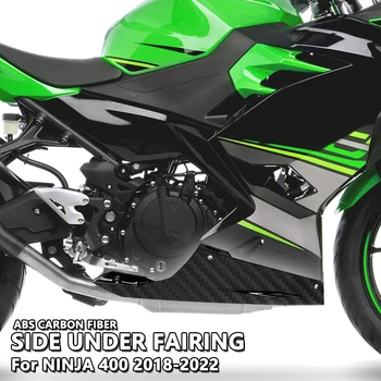Bočné Časti Kapotáže pre Kawasaki Ninja 400 Uhlíkových Vlákien Farieb pre Kawasaki Ninja 400 2018-2023 Kapotáže Príslušenstvo ABS