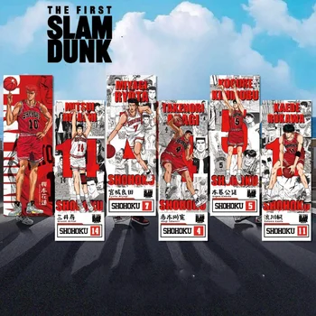 Slam Dunk Záložky Anime Kaede Rukawa Sakuragi Hanamichi Ryota Miyagi Laser Lístok Záložku Stranu Knihy Tlačiť Kancelárske Potreby Dodávky