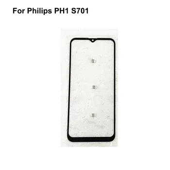 Diely Pre Philips PH1 S701 Dotykový Displej Vonkajšie LCD na Prednom Paneli Displej Sklenený Kryt Objektívu Pre Philips PH 1 S 701 Bez Flex Kábel