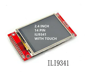 2.4 palcov 16 BIT RGB 65K SPI LCD modul 240*320 TFT module ILI9341 trvá najmenej 4 IO