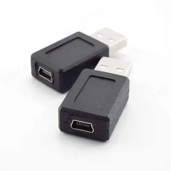 Mini USB B 5 Pinov Samica Konektor USB 2.0 Konektor Samec konektor Adaptéra M/F pre Rozšírenú Káblový vysokorýchlostný Prenos M20