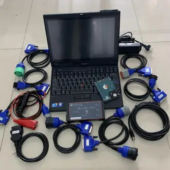 DPA5 Ťažké nákladné vozidlo skener s notebookom x201t i7 nainštalovaný s dearborn protokol adapter5 najnovší softvér hdd aktivuje už