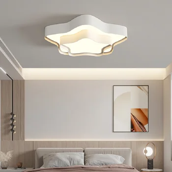 Spálňa stropné svietidlo svetlé Nordic moderný minimalistický detskej izby lampa ochrana očí led tvorivé hviezda miestnosti lampy
