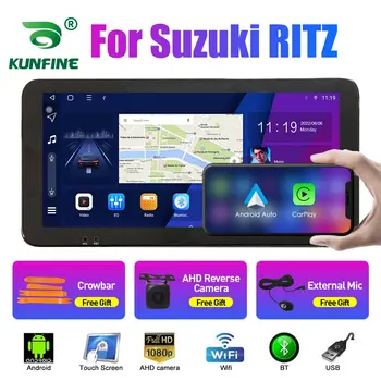 10.33 Palcový autorádia Pre Suzuki RITZ 2Din Android Octa-Core Auto Stereo DVD Prehrávač, GPS Navigáciu QLED Obrazovke Carplay