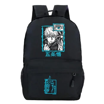 Japonské Anime Batoh Jujutsu Kaisen Školské Tašky pre Dievčatá Chlapci Módne Zips, Taška cez Rameno Študent Mochilas Manga Bookbags