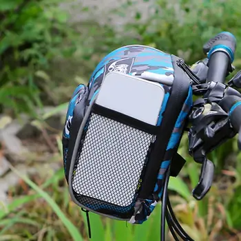 Prenosné Cyklistická Taška na Riadidlá Predné Inštalácia Vhodné Použiť Dlhú Životnosť Kompaktná Taška na Riadidlá pre Chodiť