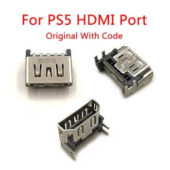 20pcs Pôvodné S Kód kompatibilný s HDMI Port Zásuvka Rozhrania Konektor pre PS5 HDMI Port pre PlayStation 5 Jack Opravy Dielov