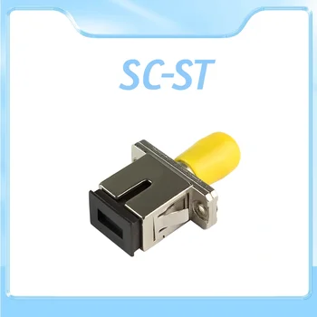 SC-ST optický príruby spojka optický adaptér optický konektor konverzie hlavu FTTH SC-ST optický príruby spojka optický adaptér optický konektor konverzie hlavu FTTH 0