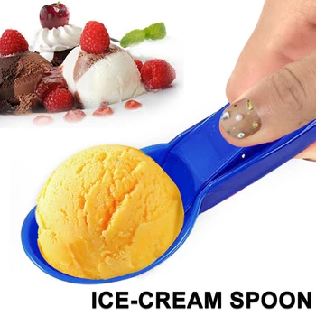 Ice Cream Lopatka Non-stick Plastové Ľahký Ovocie Loptu Lyžice Dezert Lopatka Komíny Lyžica Ľadu Loptu Maker Kuchynské Náradie