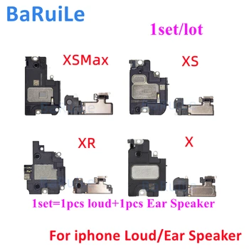 Reproduktor + Slúchadlo Reproduktor Flex Kábel pre iPhone 11 6 7 8 Plus X XR XS Max Hlasný Reproduktor Zvonenie Vnútorný Bzučiak Flex Kábel