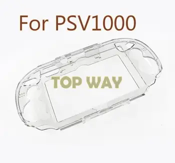 1PC Jasné, Crystal Ochranné Prípade Hard Shell pre Sony PS Vita PSV1000 Priehľadný ochranný Kryt Pre PSV2000