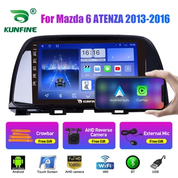 Autorádia Pre Mazda ATENZA 2013-2016 2Din Android Octa-Core Auto Stereo DVD Prehrávač, GPS Navigáciu QLED Obrazovke Carplay