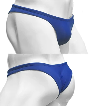 WD256 sexy modrá fialová pol hip homosexuáli plavky sunga, bikiny hot muž plavky nízky pás pevne mužov, plavky, plavky