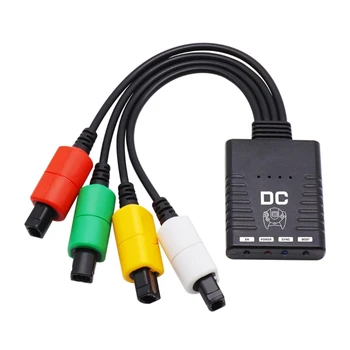 DC - Console Bezdrôtové Bluetooth-kompatibilné Radič Adaptér 4in1 Konektor