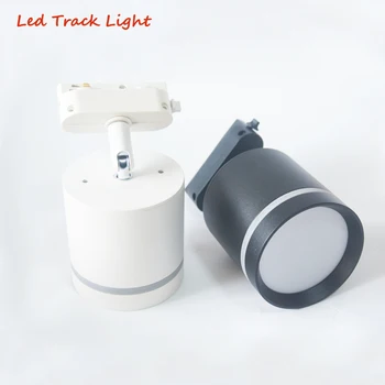 Super Jasné Track Light system pre Stropné Osvetlenie 12W Sledovať Stropné Svietidlo Železničnej Škvrny Svietidlo