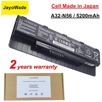 JayoWade Nové A32-N56 Notebook Batéria pre ASUS N46 N46V N46VJ N46VM N46VZ N56 N56V N56VJ N56VM N76 N76VZ A31-N56 A33 N56 Notebook