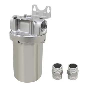 304 nehrdzavejúcej ocele 316 vodný filter pre-filtrácia priemyselné predné vody čistička rozsahu inhibítor & nečistôt, hygienické prvok
