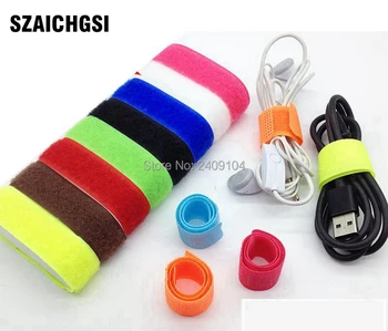 SZAICHGSI farebné kábel chránič Kábel, Ochranný kryt, popruh na iphone Samsung slúchadlá Slúchadlá Káblom veľkoobchod 2000pcs