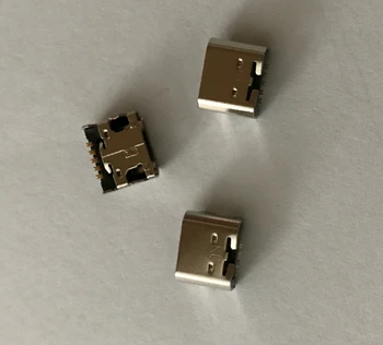 50Pcs Novú Nabíjačku Nabíjacieho Portu Micro USB Dock konektor zásuvka Konektor Pre LG G Pad Intuícia V700 V410 V400 V500 V507 V510 Telefón