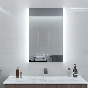 Led Moderná Kúpeľňa Zrkadlo Svetlo Stmievateľné Obdĺžnik Nabíjateľná Smart Kúpeľňa Zrkadlo Európe Espelho Grande Domácnosti