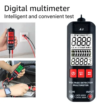 Nový Digitálny Multimeter Tester A1 Plne Automatické Multimeter 2000 sa Počíta Smart Multimeter batériový Univerzálny Meter