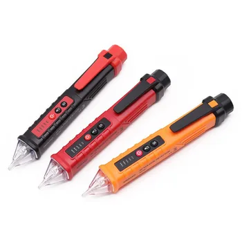 M100 červená, čierna, žltá, non-kontakt multi-function acousto-optický alarm inteligentné napätie indukčné elektrické pero