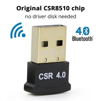 usb bluetooth 4.0 adptador Bezdrôtový mini bluetooth dongle čip CSR8510 Audio transmisor adaptér pre PC, Smart TV Vzduchu myši tv box