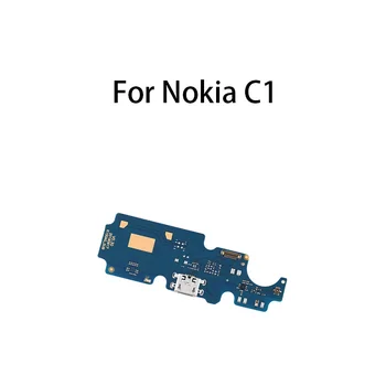 USB Nabíjanie Port Konektor Dock Konektor Nabíjania Rada Flex Kábel Pre Nokia C1