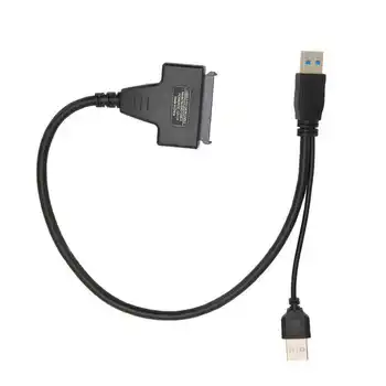USB 3.0 pre SATA Kábel Adaptéra 5Gbps Prenosu Indikátor LED Auto Spánku SATA III Pevný Disk Konektor hot