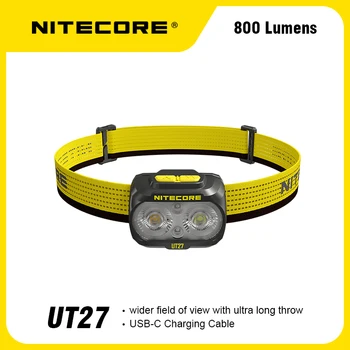 Nitecore UT27 Svetlomet Nabíjateľná Duálny Lúč Elite Fusion Pozornosti Floodlight 520 Lúmenov XP-G3 S3 LED Reflektor so Systémom