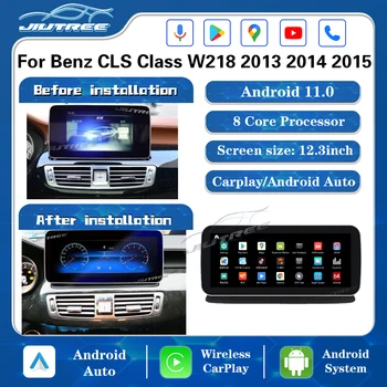 Autorádio 256G Android 11 Na Mercedes Benz CLS Triedy W218 2013 2014 2015 Navigačnej Obrazovke Auto Audio Stereo Multimediálne Carplay