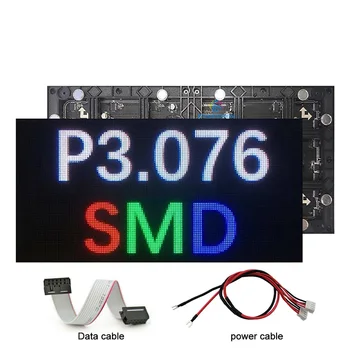 RGB P3.076 320x160mm 104x52 Dot SMD2121 Krytý HD LED Digitálny Displej videosteny Obrazovky, Full Color Modul Led Bilboard Panel