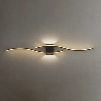 Nočné LED Nástenné Svietidlo Moderné Nástenné svietidlo Pre Obývacia Izba, Spálňa, Schody Minimalistické Umenie Interiérové Svietidlá Domáce Dekorácie