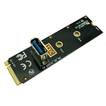 NGFF M. 2 PCI-E X16 Slot Prenos Karty Ťažba Pcie Stúpačky Karta VGA Predlžovací Kábel