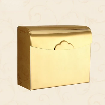 Z nehrdzavejúcej ocele zlaté tkanivá box Európskej námestie tkaniva držiak na Papierové krabice Kúpeľňa tkaniva držiteľ