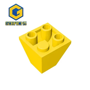 Gobricks MOC 3676 Svahu Obrátený 45° 2 x 2 Dvojlôžkové Vypuklé Stavebné Bloky Súčastí DIY Tehly Väčšinu Modelu Vzdelávacích Tech Časti Hračky