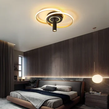 obývacia izba stropné lampy, svetelné luxusné interiérové stropné osvetlenie kovové stropné svietidlá domov osvetlenie lampa kryt odtiene jedáleň