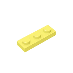 EK Stavebné Bloky Kompatibilné s LEGO Doska 1 x 3 3623 Technické MOC Príslušenstvo Diely Montáž Nastaviť Tehly urob si sám