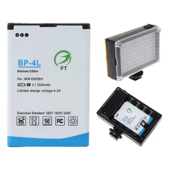 Univerzálny BP-4L Li-ion Batéria Pre 96/112 LED videokamery Svetlo Náhradné Príslušenstvo 2500mah P9JD