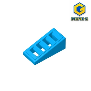 Gobricks GDS-838 Svahu 18 2 x 1 x 2/3 s 4 Sloty kompatibilné s lego 61409 detské hračky Montáž Stavebné Bloky Tech